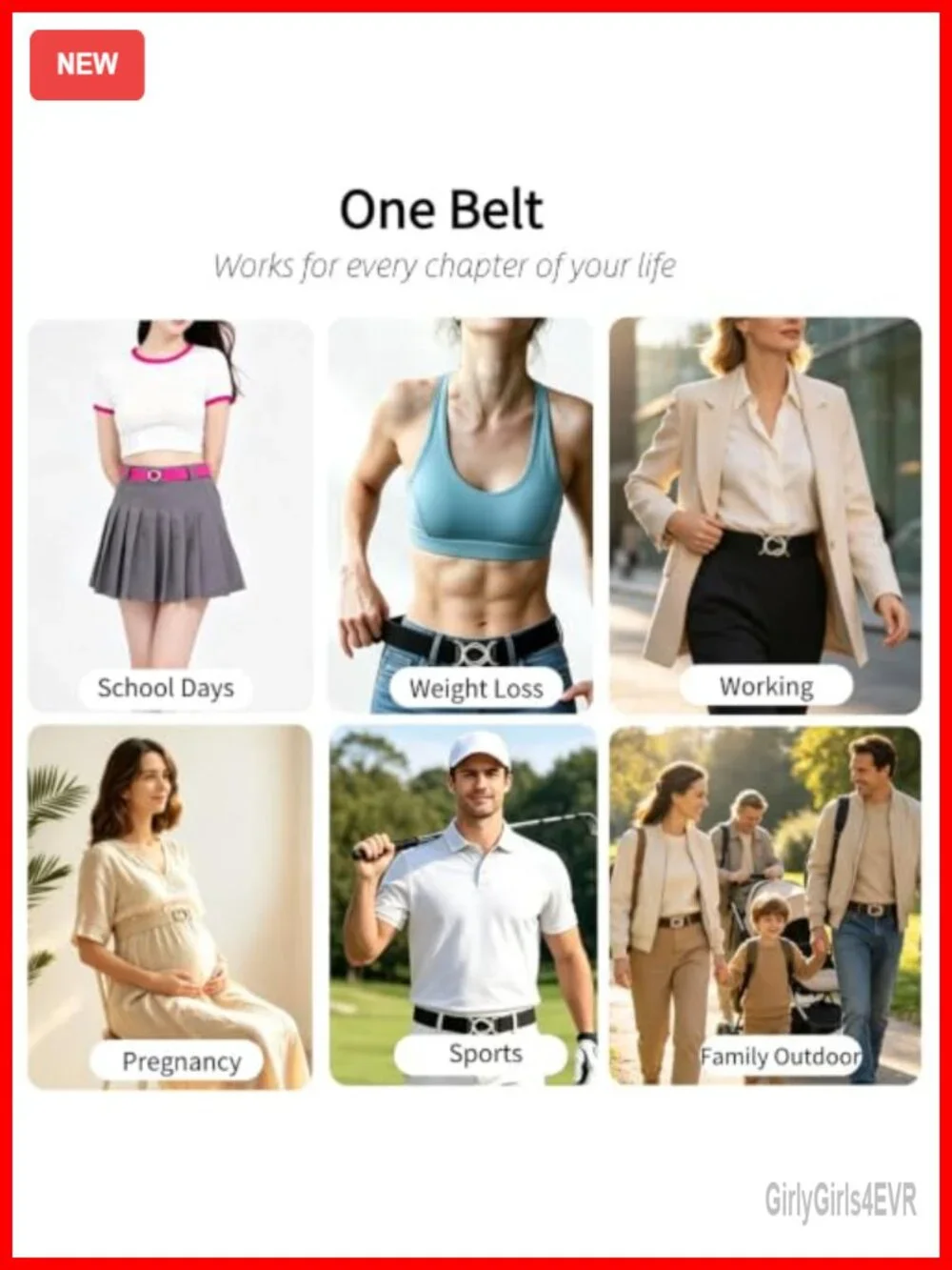 Skinny Elastic Belt for Women Adjustable Dresses Jeans